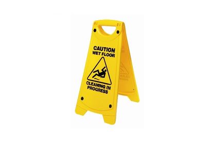 Wet Floor Caution Sign Yellow