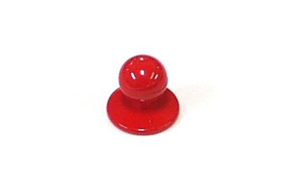 Stud Button Red