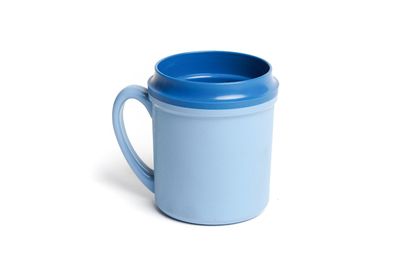 Single Handle Mug Blue