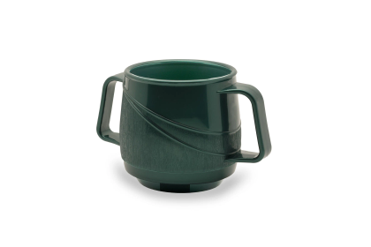 Double Handle Mug Green