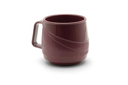 Single Handle Mug Burgundy
