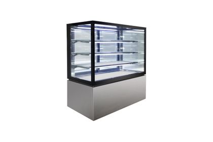 Refrigerated Glass Four Tier Display