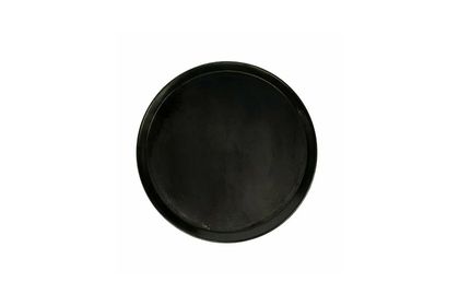 Pizza Tray Black Steel