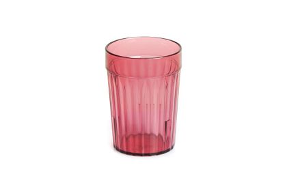 Burgundy Plastic Tumbler