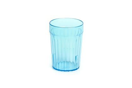 Blue Plastic Tumbler