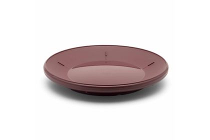 Insulated Plates Burgundy