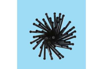 Cocktail Straws Black