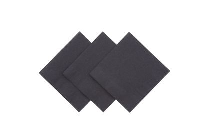 Cocktail Napkins Black