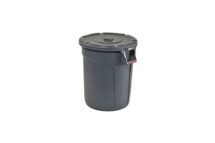 Bin Round Grey 75L