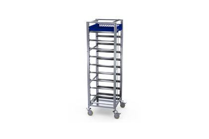 Mobile Dishwasher Basket Stand