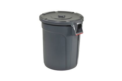 Bin Round Grey 121L