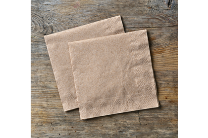 Cocktail Napkins Brown