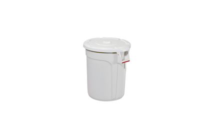 Bin Round White 38L