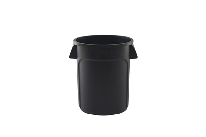 Bin Round Black 75L