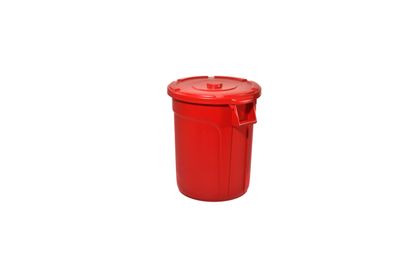 Bin Round Red 38L