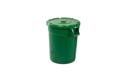 Bin Round Green 75L
