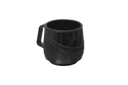Single Handle Mug Black