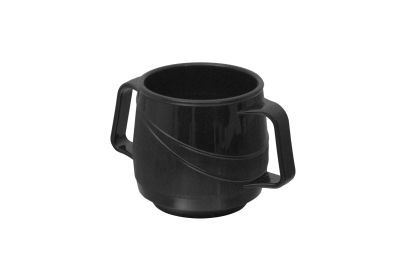 Double Handle Mug Black