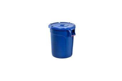 Bin Round Blue 38L