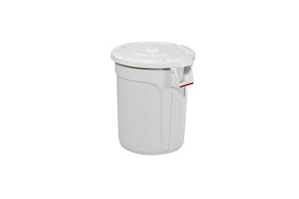 Bin Round White 75L