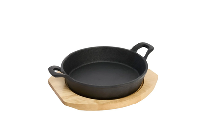 Cast Iron Gratin With Tray