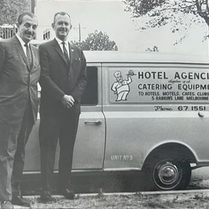 Fred Herz and his van