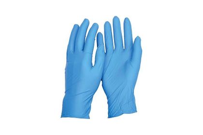 Gloves Disposable Blue No Powder