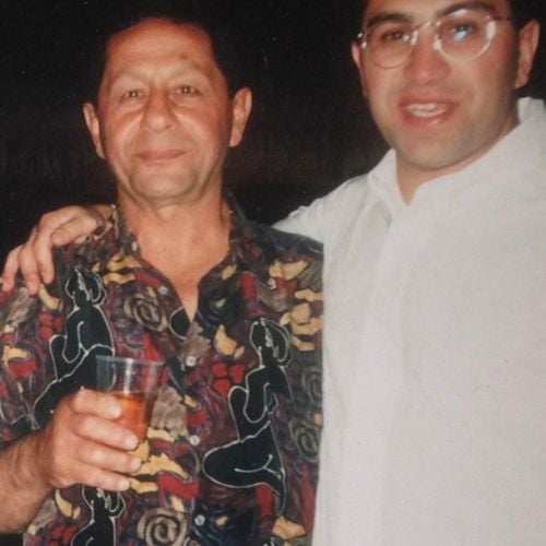 Carl Bacash Senior and son Michael Bacash
